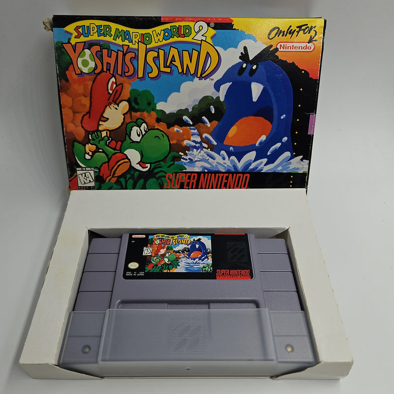 Super Mario World 2 Yoshi's Island - Super Nintendo