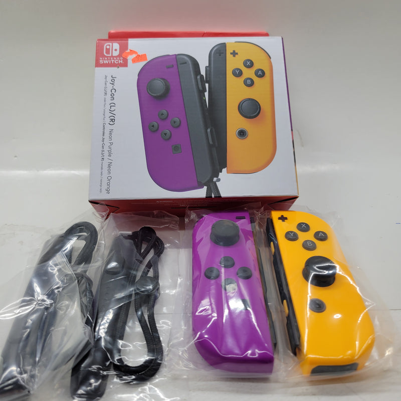 Nintendo Switch Joy-Cons - Neon Purple / Neon Orange