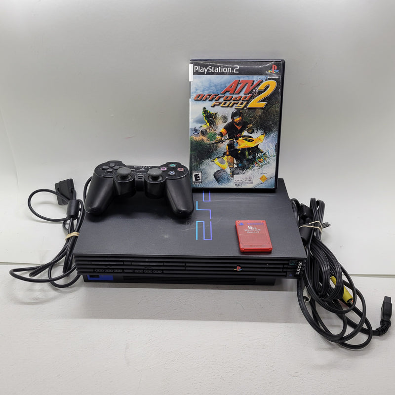 PlayStation 2 ATV Offroad Fury 2 Console Bundle - Black (Ready To Play)