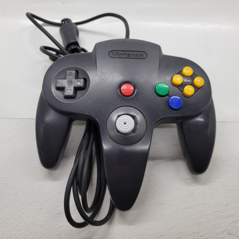 Nintendo 64 OEM Controller - Black (Loose Joystick)
