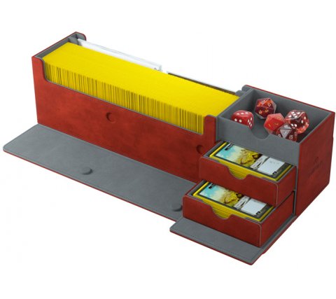 Gamegen!c Cards' Lair Convertible Deck Box 400+ - Red