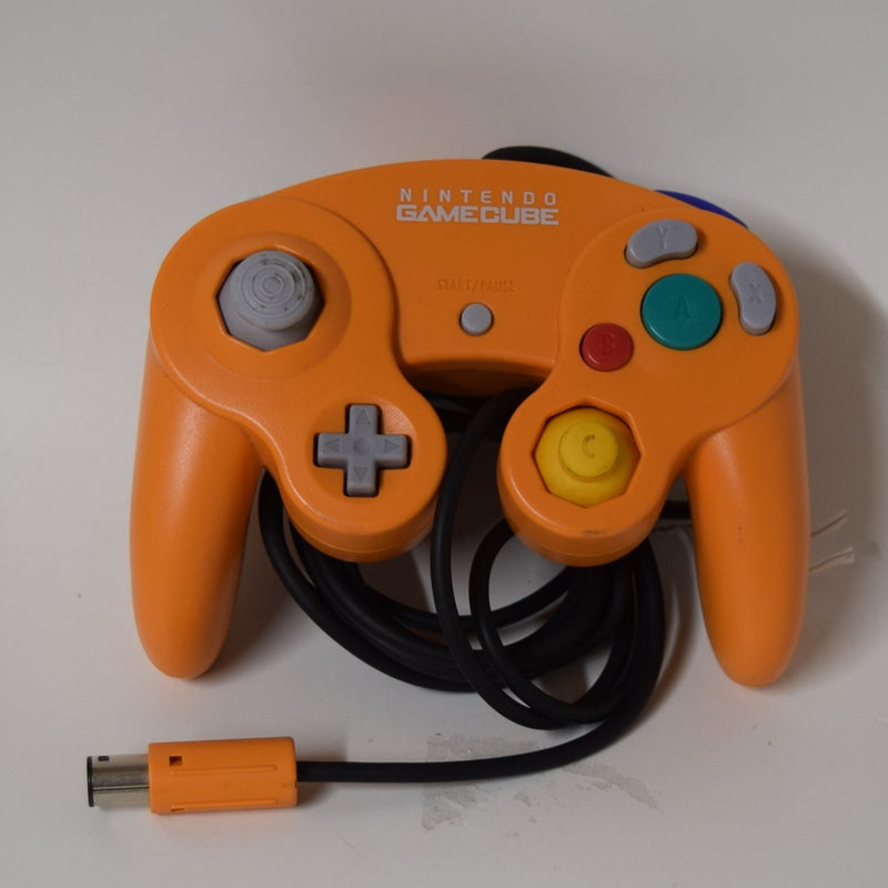 Nintendo GameCube Spiced Orange Wired Controller (OEM)