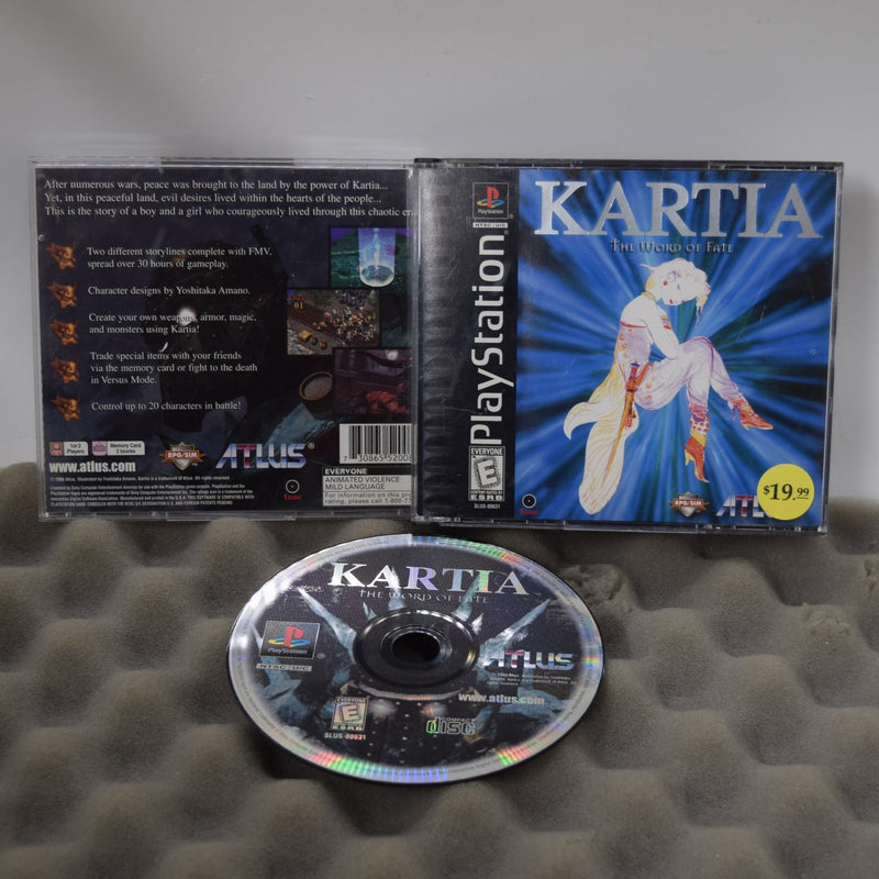 Kartia Word of Fate - Playstation