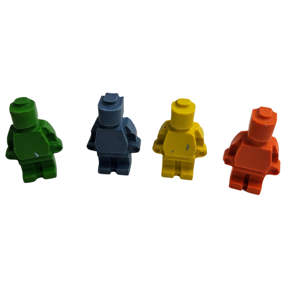 Lego Mini Figures Crayon Ornament