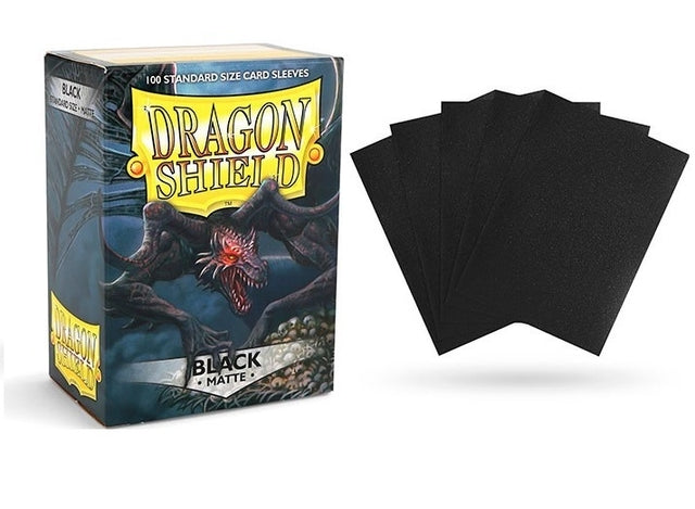 Dragon Shield - 100CT Standard Size - Black Matte