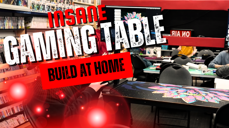 Insane Gaming Table Build at Home!