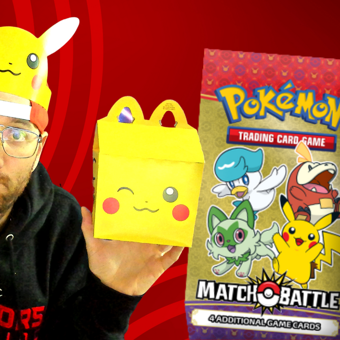 McDonald's 2023 Pokemon Happy Meal Unboxing & Card Pack Review