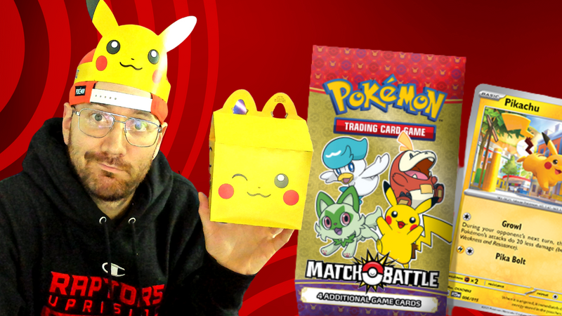 McDonald's 2023 Pokemon Happy Meal Unboxing & Card Pack Review