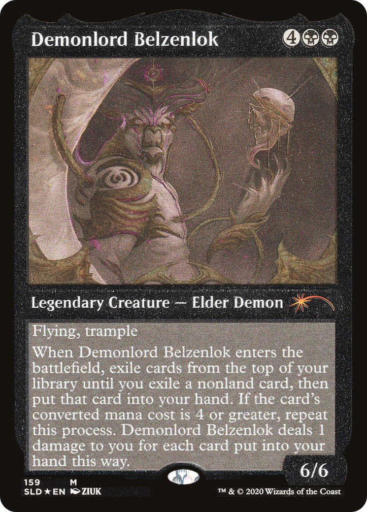 Demonlord Belzenlok (Foil Etched) [Secret Lair Drop Series]