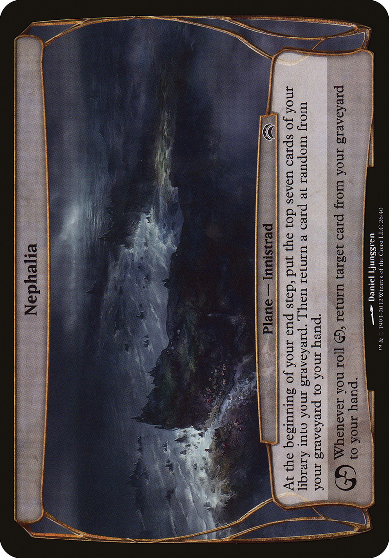 Nephalia (Planechase 2012) (OVER-026) - Planechase 2012 Planes Foil