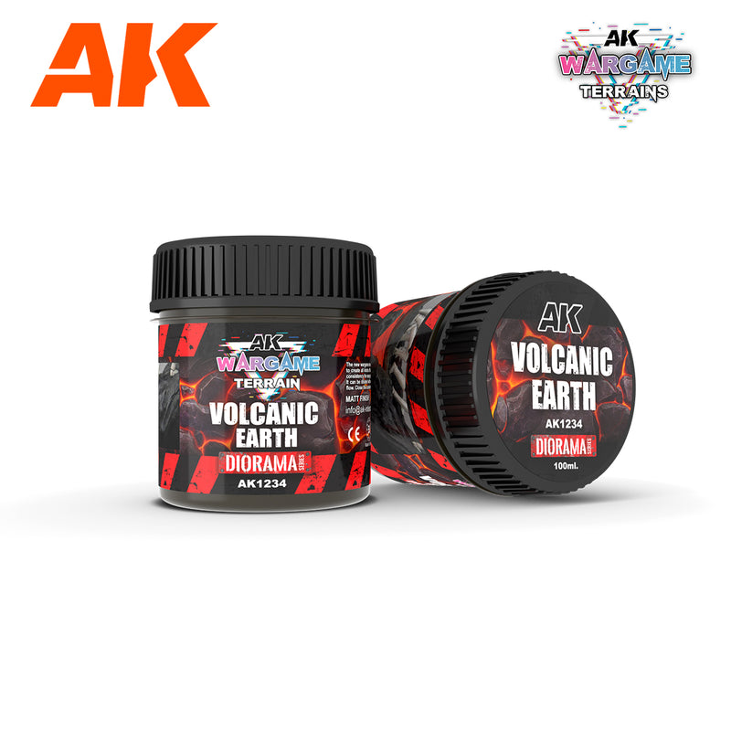 Wargame Battle Ground Terrains Volcanic Earth - 100ml (Acrylic)