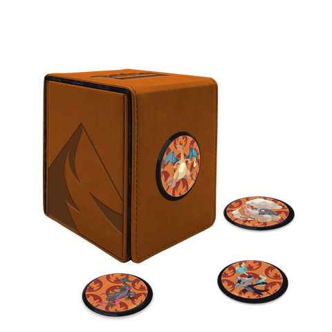 Ultra PRO: Alcove Click Deck Box - Pokemon (Scorching Summit)