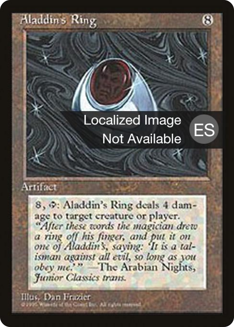Aladdin's Ring [Fourth Edition (Foreign Black Border)]
