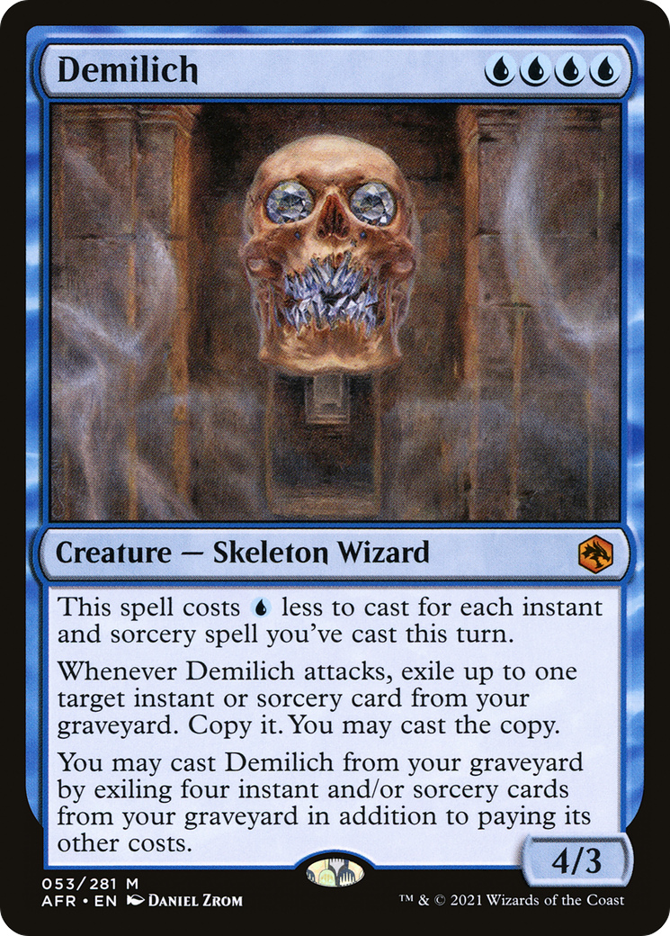 Demilich [Dungeons & Dragons: Adventures in the Forgotten Realms]