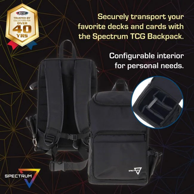 TCG Backpack - Black (BCW)