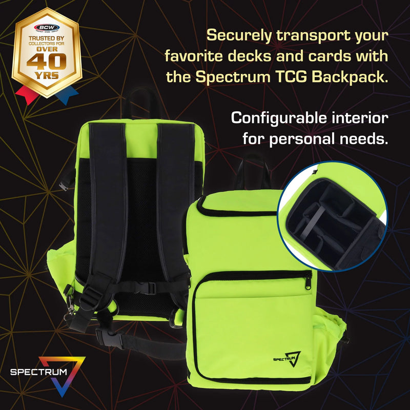TCG Backpack - Radioactive Green (BCW)