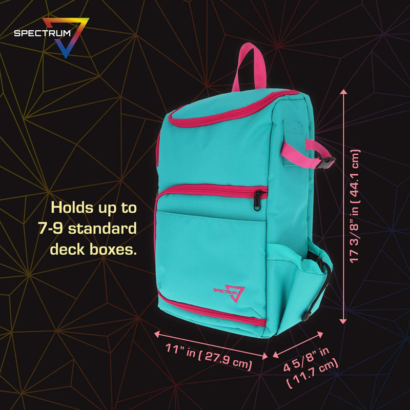 TCG Backpack - Teal & Pink (BCW)
