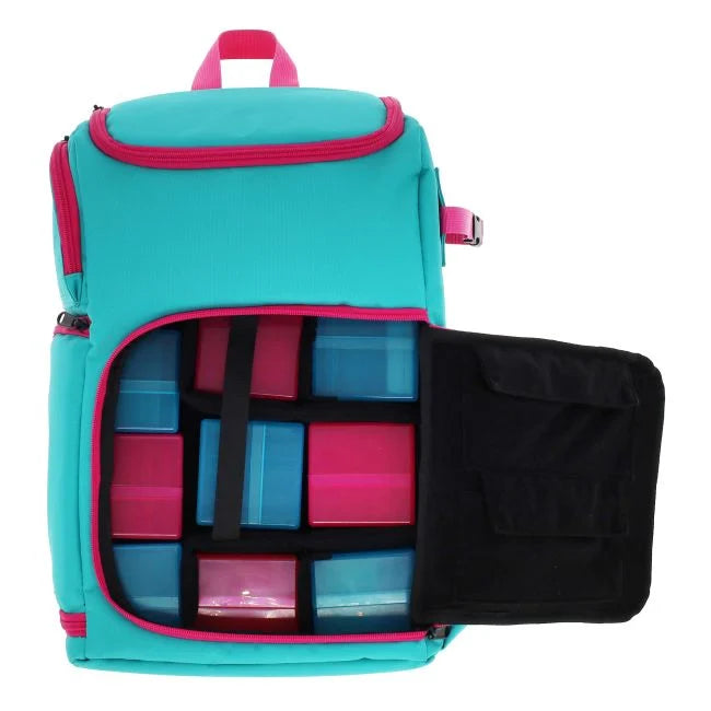 TCG Backpack - Teal & Pink (BCW)
