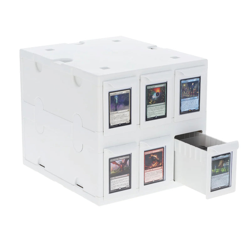 BCW - 6 Drawer Card Catalog - White