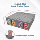 BCW Card Bin - 3200 CT (Grey)