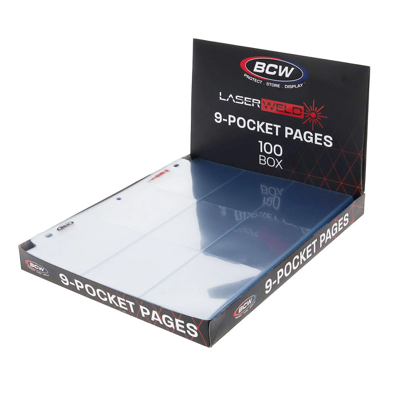 9-Pocket Side-Loading Binder Pages (100 CT. Box)