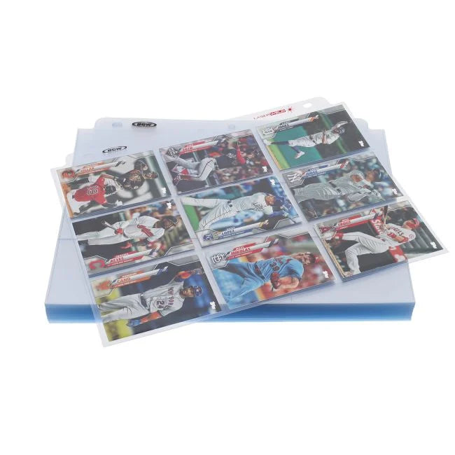 9-Pocket Side-Loading Binder Pages (100 CT. Box)