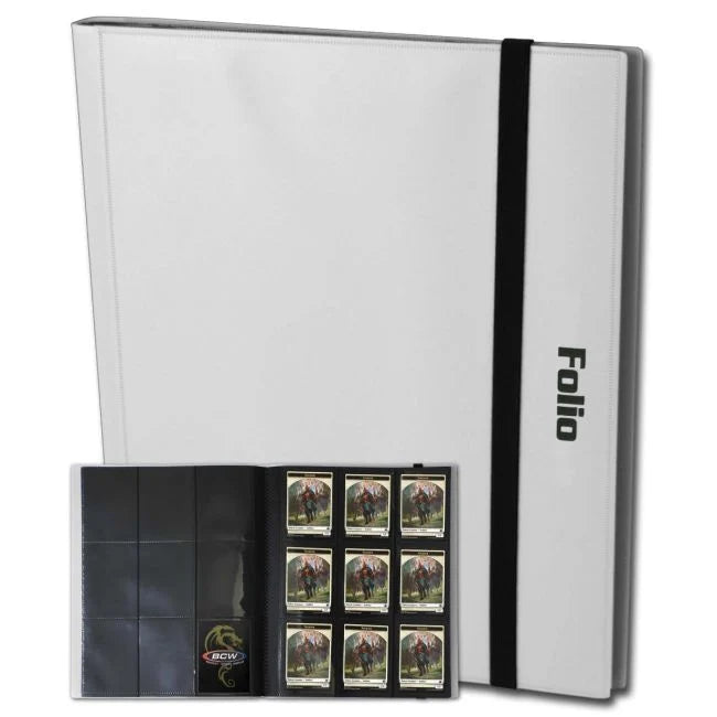 Folio 9-Pocket Album - White