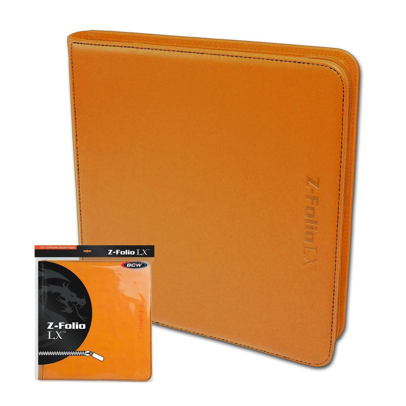 Z-Folio 12-Pocket LX Album - Orange