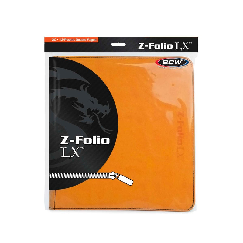 Z-Folio 12-Pocket LX Album - Orange