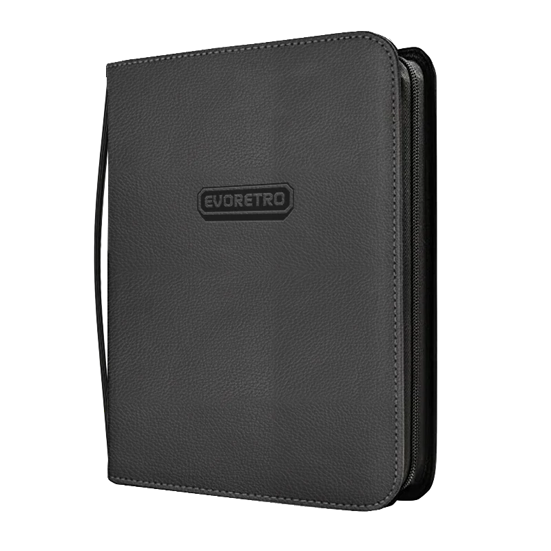 Evoretro Shield 3x3 Top Loader Binder - Black
