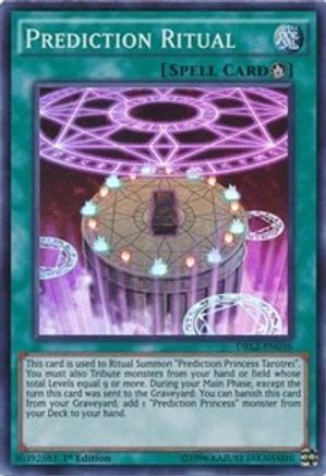 Prediction Ritual [DRL2-EN036] Super Rare