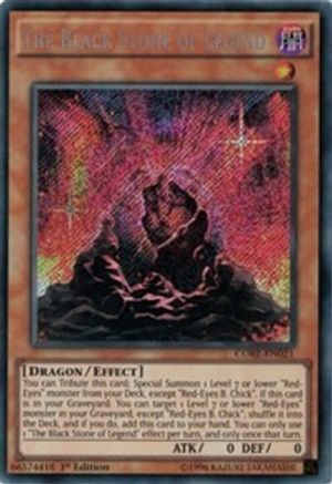 The Black Stone of Legend [CORE-EN021] Secret Rare