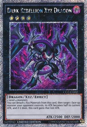 Dark Rebellion Xyz Dragon [CT12-EN002] Secret Rare