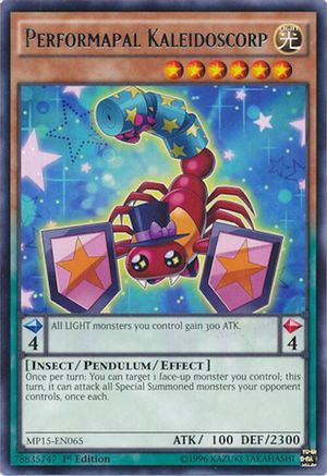 Performapal Kaleidoscorp [MP15-EN065] Rare