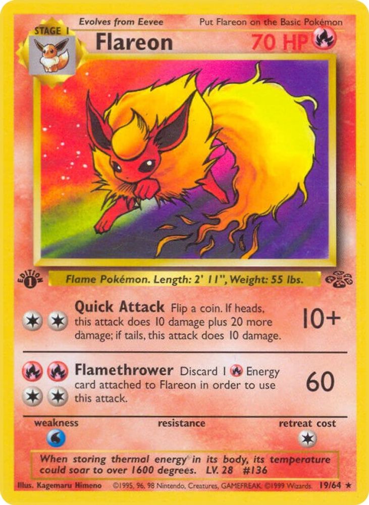 Flareon (19/64) [Jungle 1st Edition]