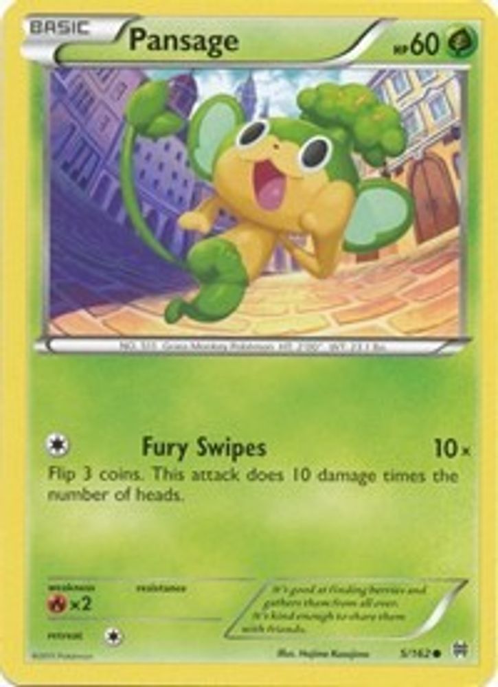 Pansage (5/162) [XY: BREAKthrough]