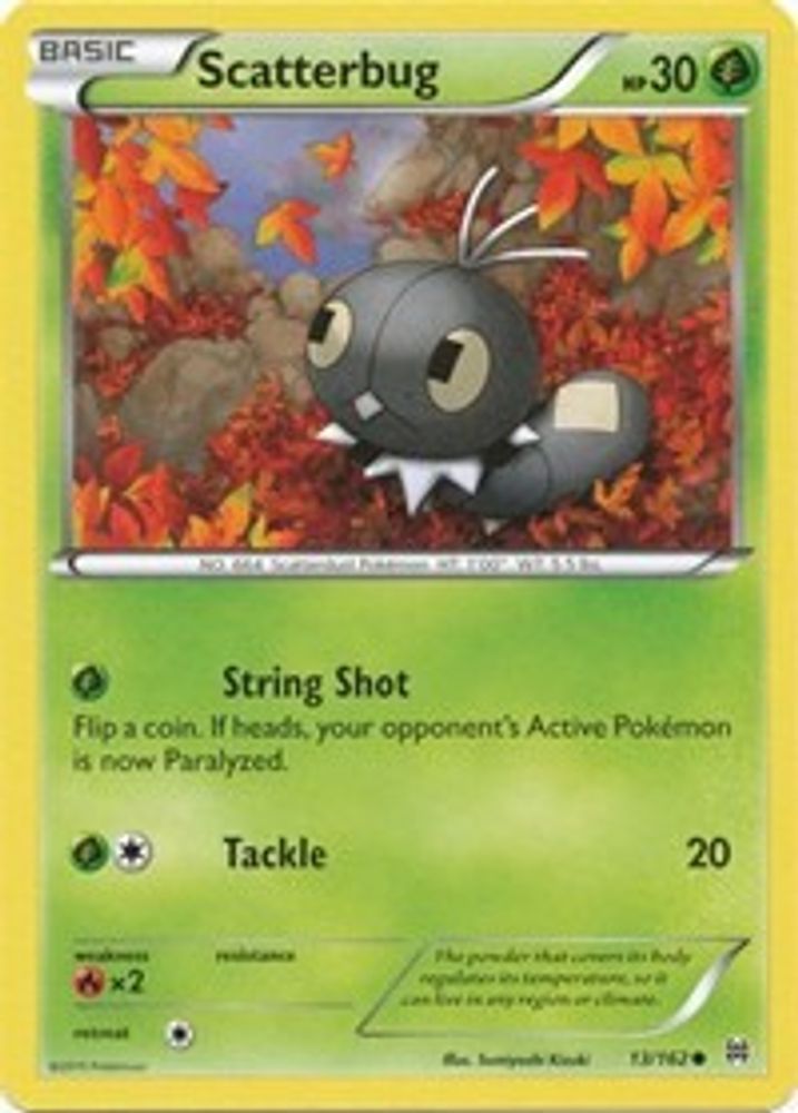 Scatterbug (13/162) [XY: BREAKthrough]