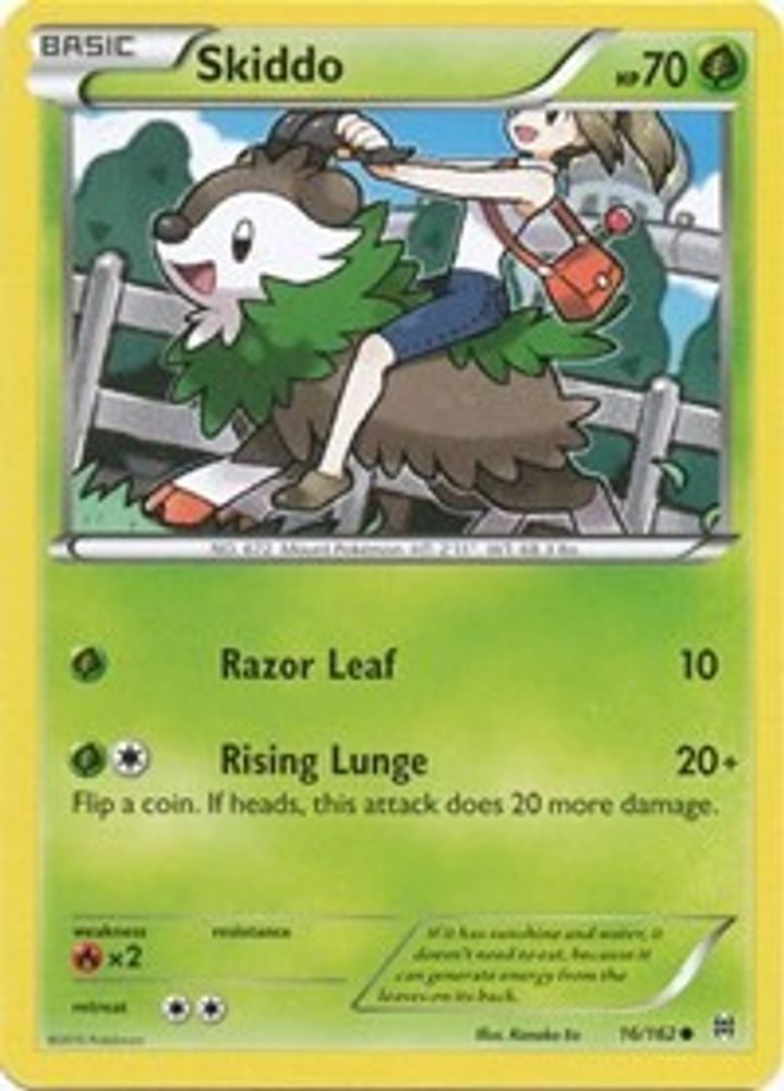 Skiddo (16/162) [XY: BREAKthrough]