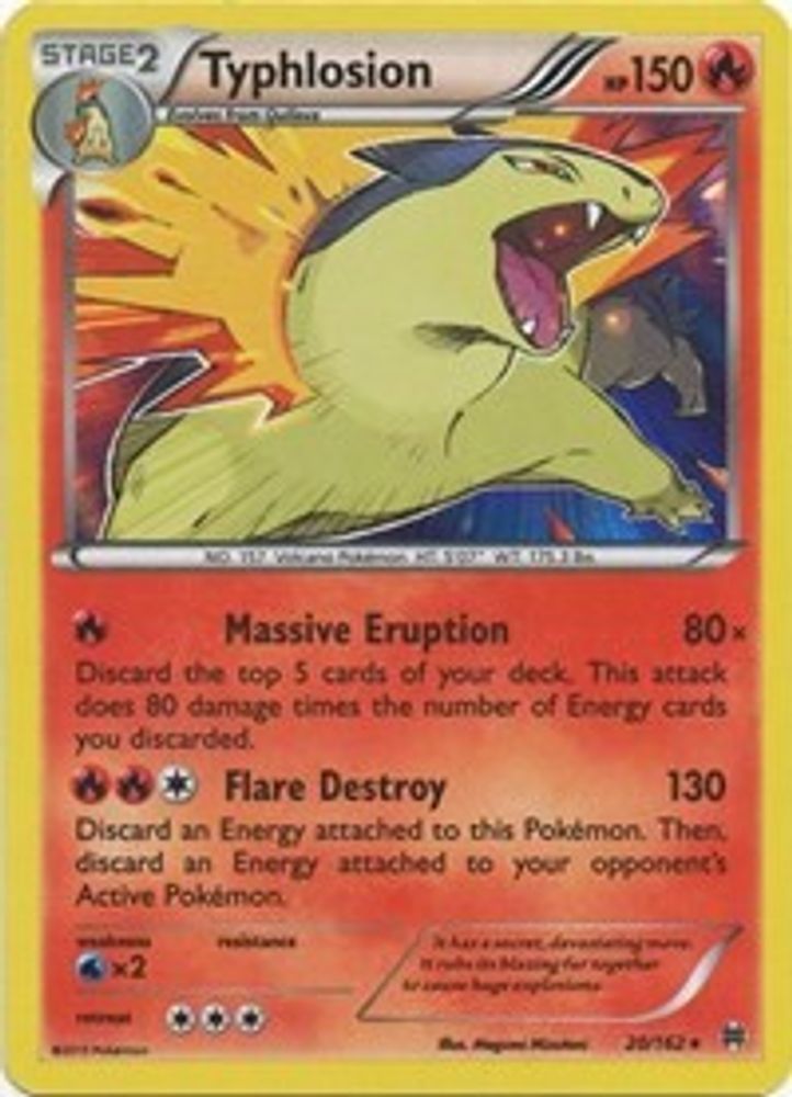 Typhlosion (20/162) [XY: BREAKthrough]