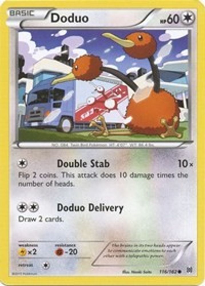 Doduo (116/162) [XY: BREAKthrough]