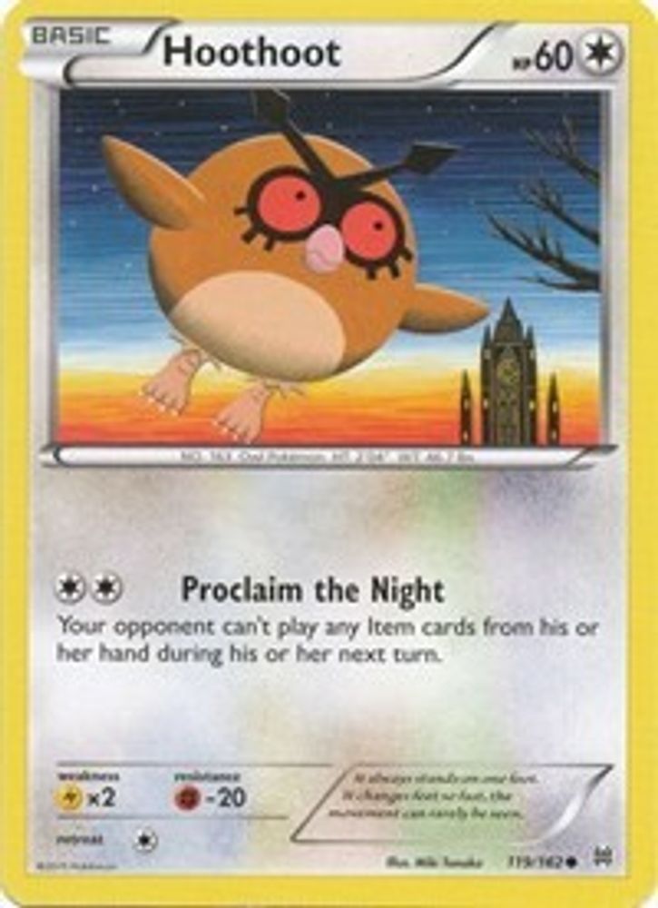 Hoothoot (119/162) [XY: BREAKthrough]