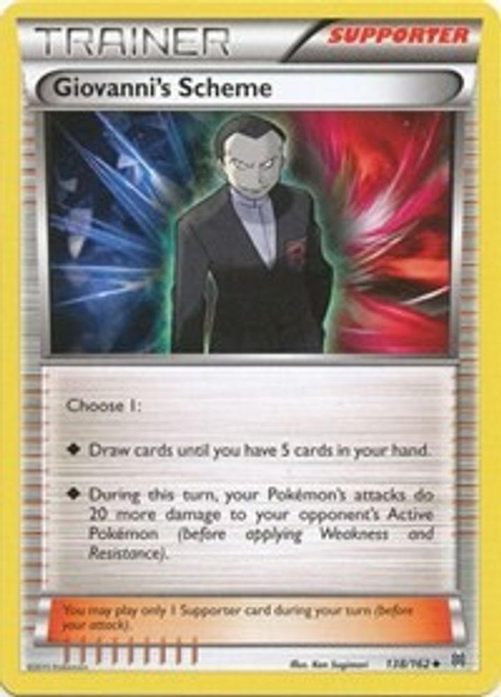 Giovanni's Scheme (138/162) [XY: BREAKthrough]