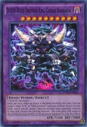 D/D/D Wave Oblivion King Caesar Ragnarok [DOCS-EN044] Super Rare