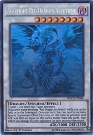Scarlight Red Dragon Archfiend (Ghost) [DOCS-EN046] Ghost Rare