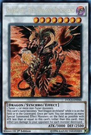 Scarlight Red Dragon Archfiend [DOCS-EN046] Secret Rare