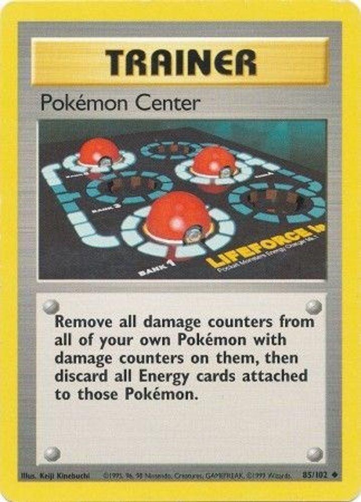 Pokemon Center (85/102) [Base Set Unlimited]