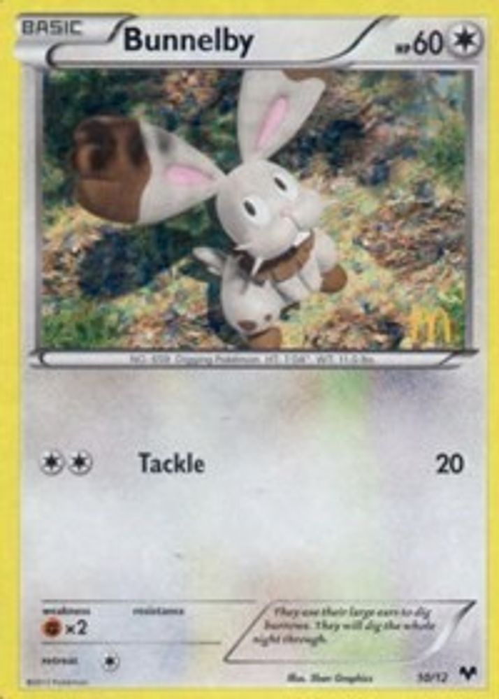 Bunnelby (10/12) [McDonald's Promos: 2014 Collection]