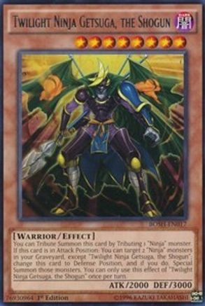Twilight Ninja Getsuga, the Shogun [BOSH-EN017] Rare