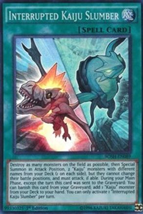 Interrupted Kaiju Slumber [BOSH-EN089] Super Rare