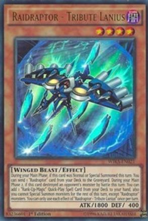Raidraptor - Tribute Lanius [WIRA-EN021] Ultra Rare